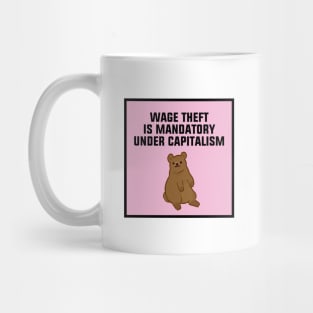 Wage Theft Is Mandatory Under Capitalism Mug